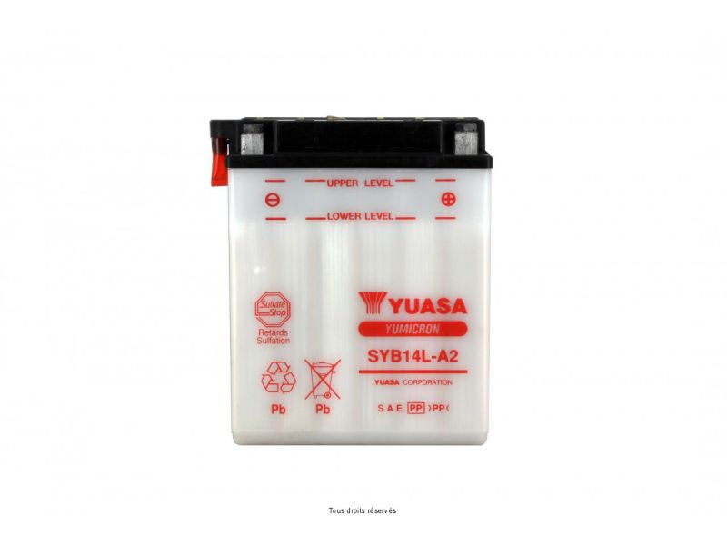Syb14l-a2 L 135mm  W 91mm  H 167mm 12v 14ah1