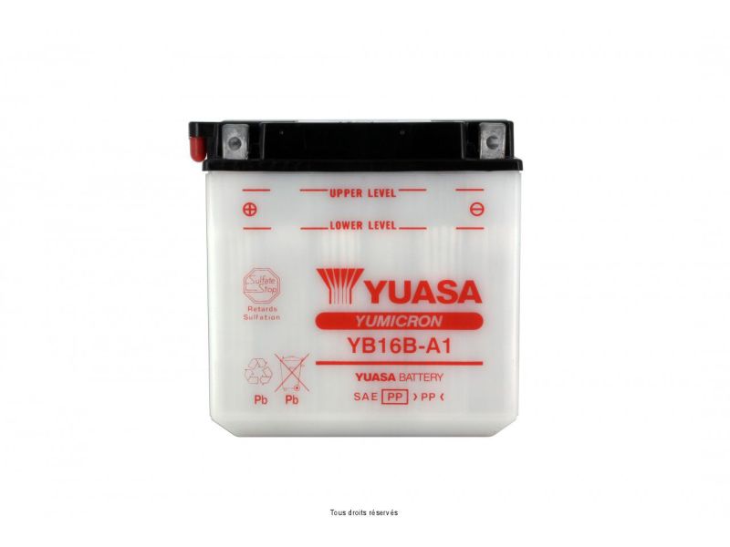 Yb16b-a1 L 162mm  W 92mm  H 162mm 12v 16ah1