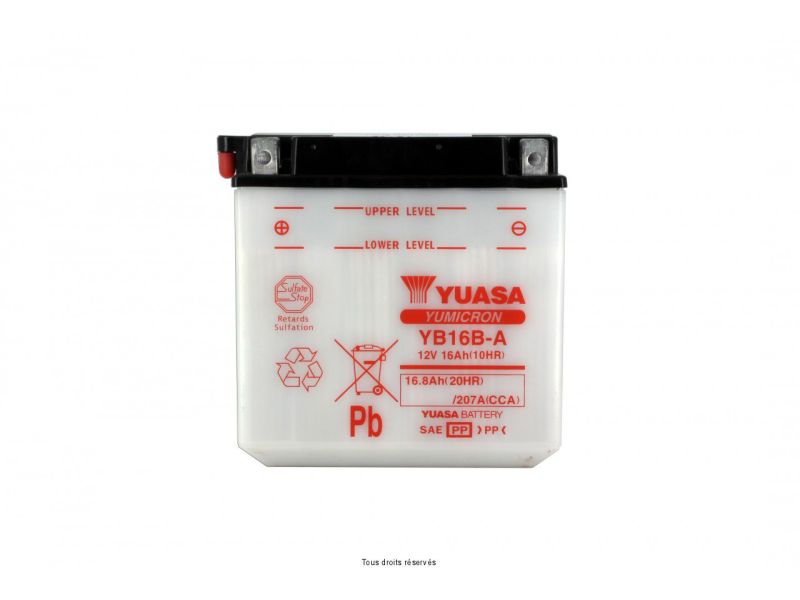 Yb16b-a L 162mm  W 92mm  H 162mm 12v 16ah1