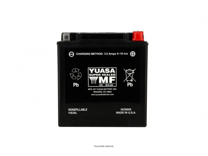 Yix30l L 166mm  W  126mm  H 175mm 12v 30ah1