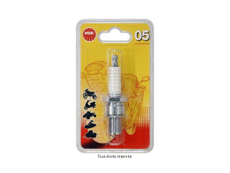 Bougie NGK BLISTER Ø12mm Culot: 19mm  0