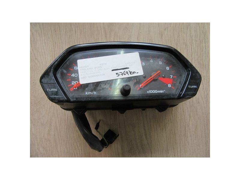 Compteur, tableau de bord Honda NX 650 Dominator (RD02) 1988-1991 – 5769 km (37100MN9791)