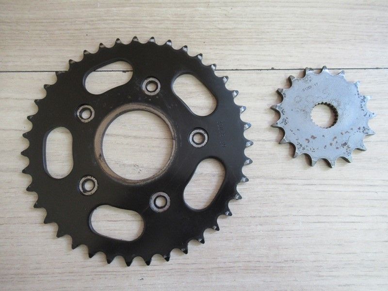 Pignon, couronne Aprilia RS 125 1996-1998