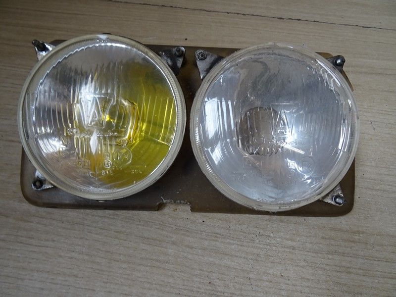 Double optique rond CLUTEROCHE adaptable Motos diverses