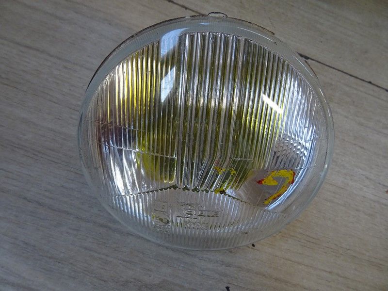 Optique phare avant CIBIE Motos diverses ou Renault 17