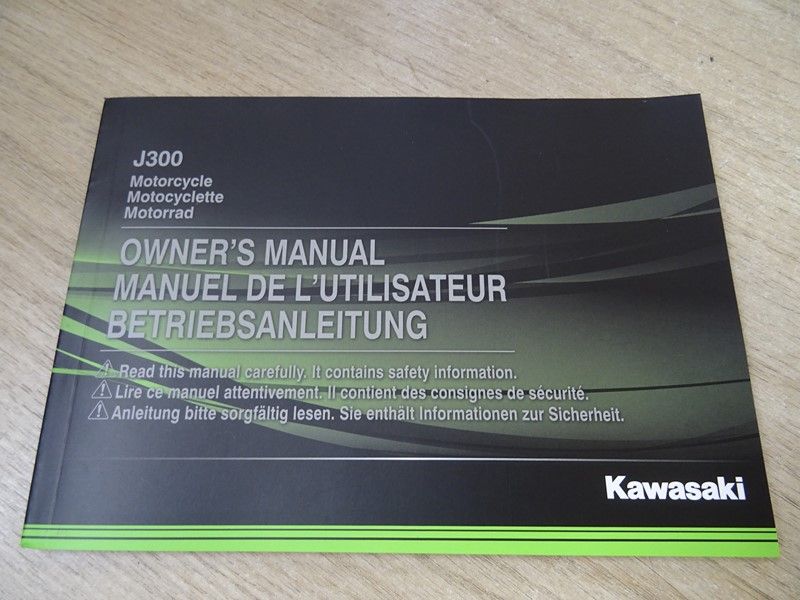 Manuel de l'utilisateur Kawasaki SC 300 CL Scooter J300 2020 (99805-0108)