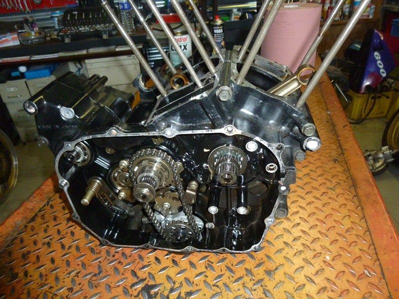 Bas moteur Honda VT500C (PC08)