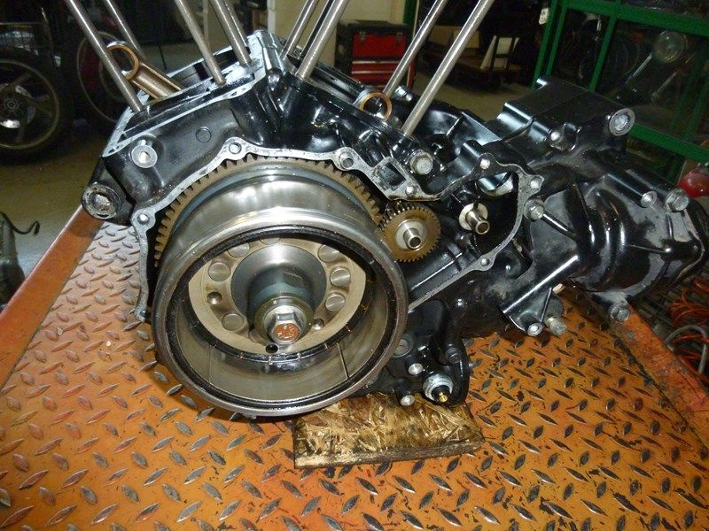 Bas moteur Honda VT500C (PC08)