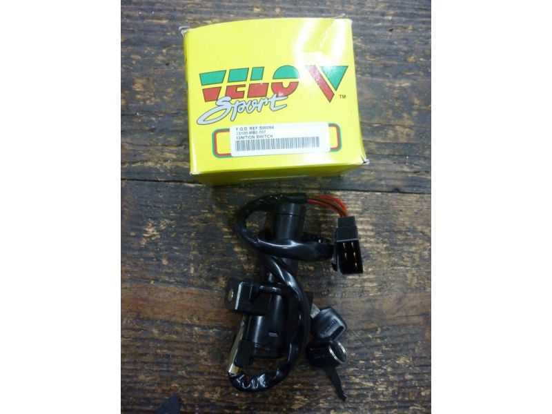 Contacteur à clé Honda 1000 CBR 1987-1990 (SC21 et SC25), VF400, VF500, VF750, VF1000 (35100-MB0-007)