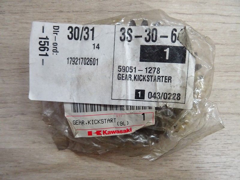 Pignon de kick Kawasaki 650 KLX 1994/2001 (59051-1278)