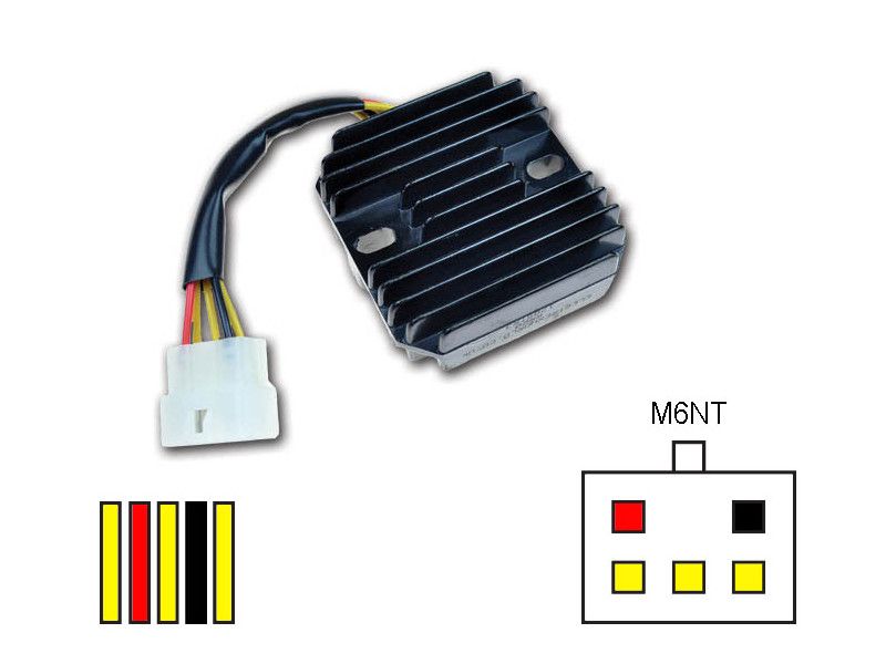 Régulateur rectifieur RR20 Suzuki SV650 N/S (02), XF650 Freewind (97-03)