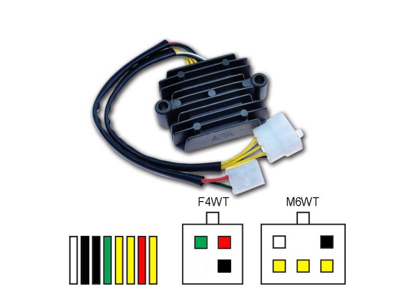 Régulateur RR21 Honda CB 900 Supersport/Bol d'Or, CBX650, CB750, CB900, CB900 Bol d'Or, CBX1000, CB1100F