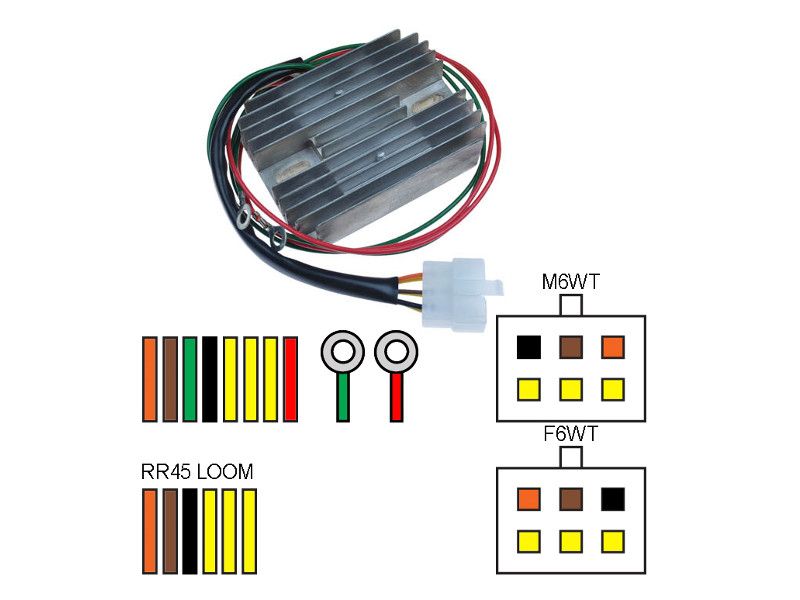 Régulateur RR45 pour flat twins BMW (1969-96)