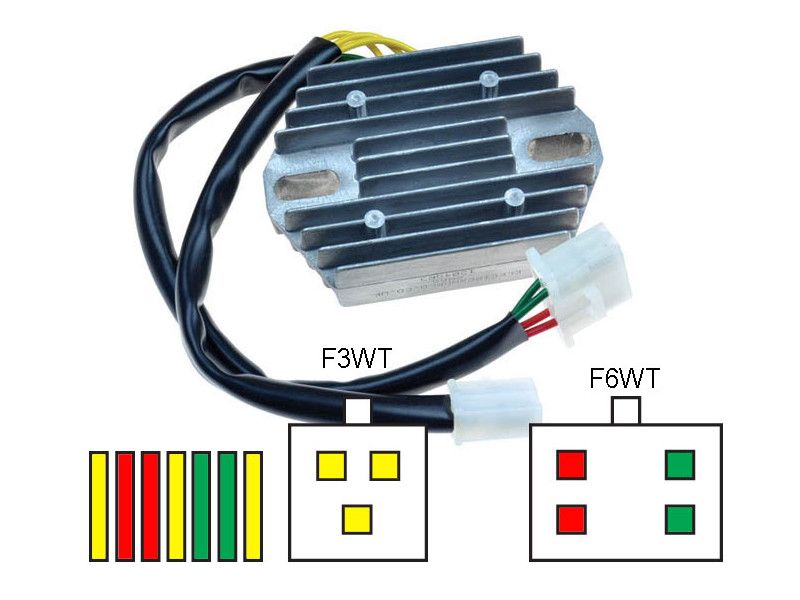 Régulateur RR65 Honda CX500, GL500, VF400, VF500, VF750, VF1000