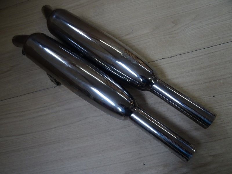 Paire de silencieux d'échappement Triumph Bonneville T100 2000/2016
