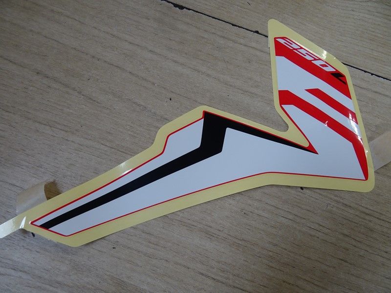 Sticker d'ecope droite Honda 250 CRF 2017/2018 (86191-KZZ-D10ZA)