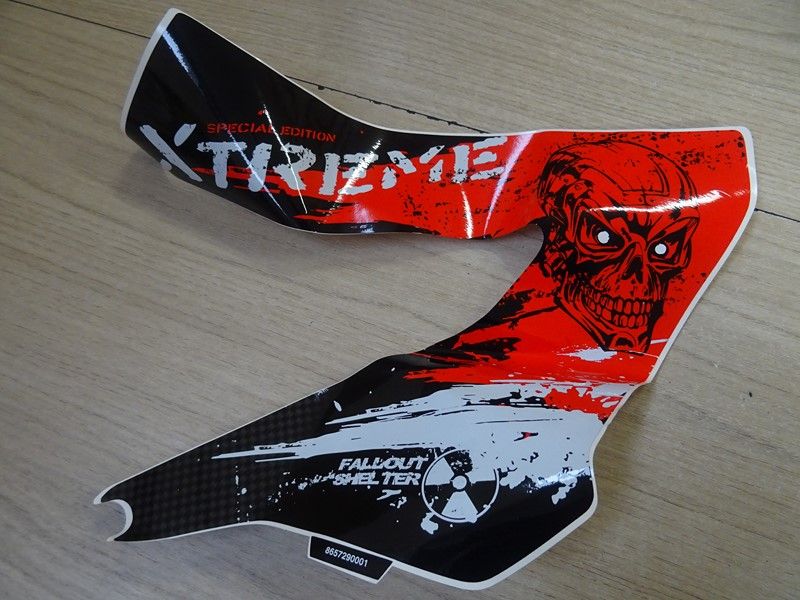 Sticker flanc droit Derbi X-Treme 50 2010 (8657290001)
