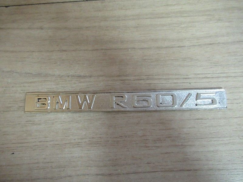 Plaque signalétique BMW R 60/5 1969-1973