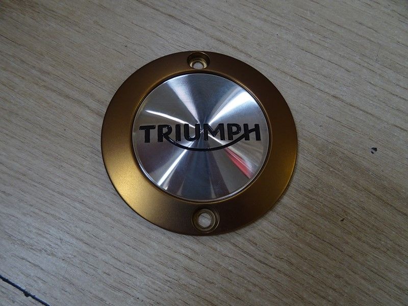 Badge de carter gauche Triumph Bonneville T120 2016/-